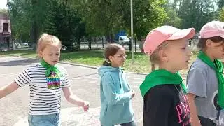 Смотр строя и песни (летний оздоровительный лагерь 2023г.)