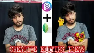 ( POKEMON PHOTO EDITING ) CREATIVE PHOTO EDITING 🤘🏻 MOBILE PHOTOGRAPHY IDEAS ❤