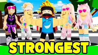 STRONGEST Man On EARTH in Roblox BROOKHAVEN RP!!