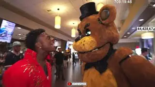 iShowSpeed Meets Freddy Fazbear! 😂*GONE WRONG*