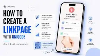 How to Create a Stunning Linkpage with Uniqode | Step-by-Step Tutorial