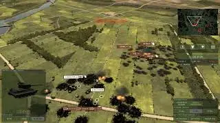Wargame RD Тест РСЗО. БМ-24 уделывает Ураган!