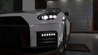 Nissan GT-R Nismo 3d Animation
