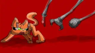 Robo kitty meme (animation meme)