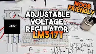 LM317T Adjustable Voltage Regulator