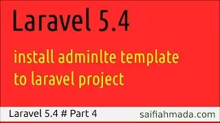laravel 5.4 