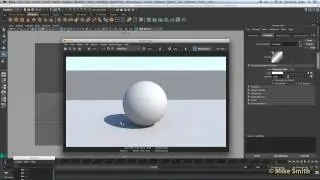 Maya 2016 - Basic Render Setting and Sun & Sky