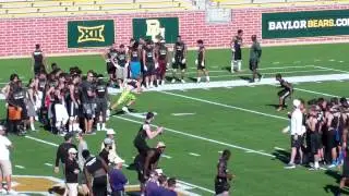 Andrew Taylor - Baylor Football Camp One-on-Ones - 5.31.2015 - Age 16