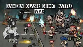 Camera Clash: Shoot Battle War | Level 1-4 | iOS Android | Gameplay | (Uk Games) 