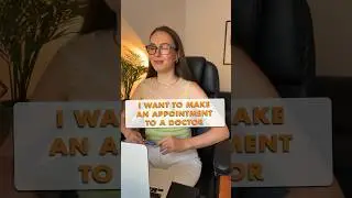 Как записаться к врачу на Английском? #английскийдляначинающих