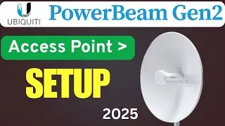 Ubnt PowerBeam Gen2 Access Point Configuration | How To Setup AP Mode PowerBeam Gen2