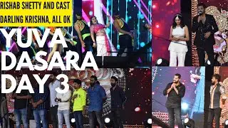 Yuva dasara 2022 | Mysuru Dasara 2022 | Rishab Shetty | ALL OK | Kantara Cast | Glimpse Day 3