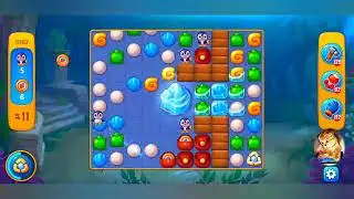 фишдом 2023  #  11162 уровень - прохождение без бустеров # Fishdom,   11162  level - no Boosters.