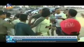 Terbaru! Suporter PSM Mediun Meh Digibengi Wong Akeh