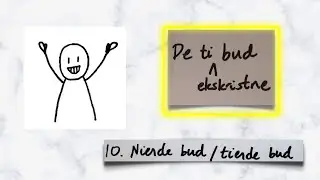 De ti ekskristne bud 10. De to siste: fordi jeg fortjener det