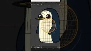 Making Gunter in 3D! | Adventure Time Blender