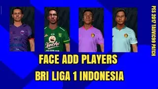 Facepack ADD INDONESIA PLAYER V5 for t99 patch | PES 2017
