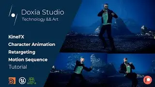 CC3, Houdini and Unreal Tutorial: Character Animation with KineFX (Retargeting and Sequence) Preview
