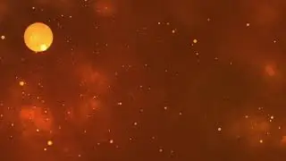 After effects-Gold particles - background animation