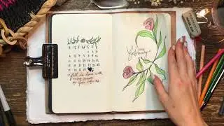 Plan With Me February - Bullet Journal and Weekly Planner