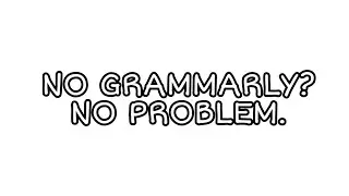 NO GRAMMARLY? NO PROBLEM | GRAMMAR CHECKER | TAGALOG TUTORIAL