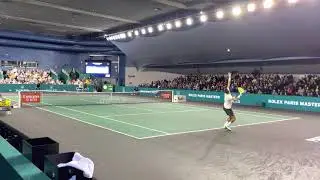 Félix Auger-Aliassime Serve Volley Rolex Paris Masters 2021