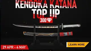 New Kendoka Katana Top Up Event In Free Fire Full Details Free Fire New Top Up Event