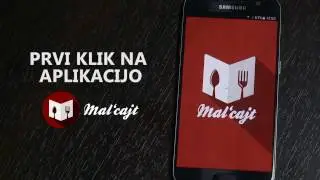 Malcajt - Ob prvem vklopu aplikacije