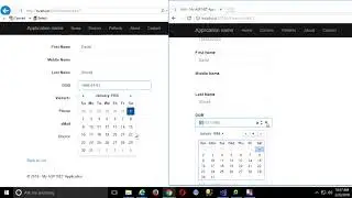 W18 P1440 6.3 Bootstrap DatePicker