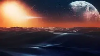 DESERT Video Background HD - ABSTRACT Desert Landscape - Looping Animations