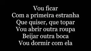 Henrique E Juliano - Não tenho Coragem (letra)