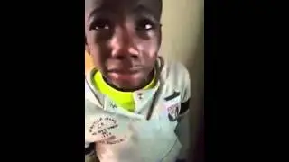 African Kid Crying After MAN U Lost 0-3 Vs Tottenham. Emotional Moments.