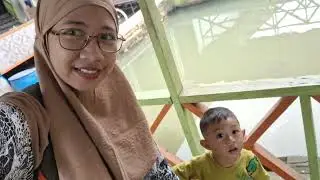 Rumah Makan Terapung Bogor | Naik Kapal sebelum makan