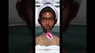 ASMR Remove Worm & Infection Face | Severely Injured Animation 