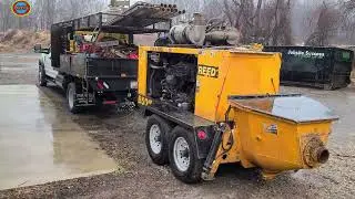 (REED B50 HP) Concrete pump