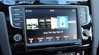 VW Golf 7 DSG-Automatik, Navigation im Test