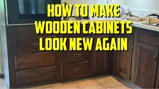 Easy Restoration Of Wooden Kitchen Cabinets