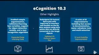 eCognition Webinar: Welcome to eCognition 10.3