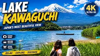Lake Kawaguchi Japan (河口湖): Nature's Symphony  with Mount Fuji