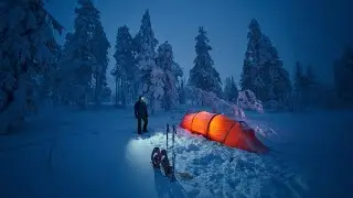 Solo WINTER camp, Levi Lapland | Arctic Circle