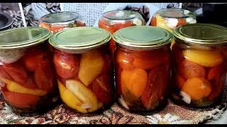 🍅 Просто нарежьте ПОМИДОРЫ и Самый Вкусный Рецепт МАРИНОВАННЫХ ТОМАТОВ " ПАЛЬЧИКИ ОБЛИЖЕШЬ" готов!