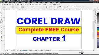 1. COREL DRAW Tutorial in Hindi - Interface Details for beginners👍👍