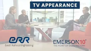 Emerson Ten are praised on Estonian national television.