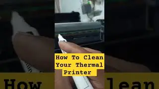 How To Clean Your Thermal Printer #flipkart #youtubeshorts #online #education