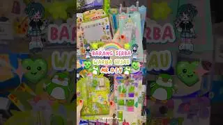 ASMR BELANJA BARANG SERBA WARNA HIJAU DI MR.DIY