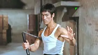 Брюс Ли 💥 Знаменитая сцена из фильма 💥  Выход Дракона  💥1973 года 💥