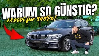 Was hat sich der Vorbesitzer dabei gedacht? 70000€ Wertverlust nach 260Tkm! BMW 540i zum Golfpreis
