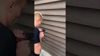 Ровные дырки под саморезы  #дизайнинтерьера  Самый сложный и красивый забор.    #забор #заборжалюзи
