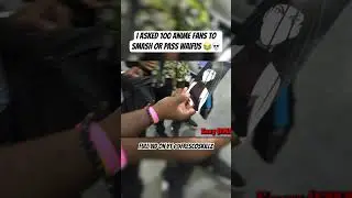 Waifu SMASH or PASS with anime fans😂💀 #anime #animememes #shorts #waifu