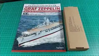 Graf Zeppelin Hachette Flugzeugträger 1:200 Lieferung 10 Ausgabe 32 - 35